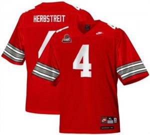 Jerseys Factory Cheap Buckeyes #4 Kirk Herbstreit Red Legends of