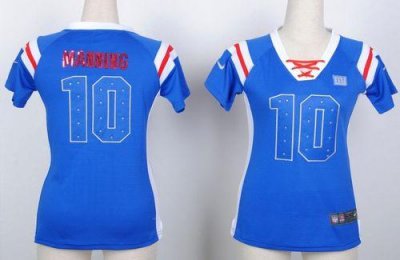 Jerseys Factory Cheap Nike Giants #10 Eli Manning Royal Blue Wom