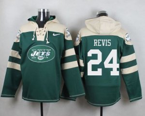 Jerseys Factory Cheap Nike Jets #24 Darrelle Revis Green Player