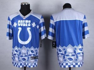 Jerseys Factory Cheap Nike Colts Blank Royal Blue Men's Stitched