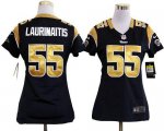 Jerseys Factory Cheap Nike Rams #55 James Laurinaitis Navy Blue