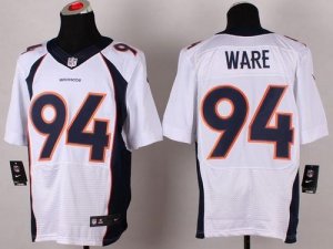 Jerseys Factory Cheap Nike Broncos #94 DeMarcus Ware White Men's