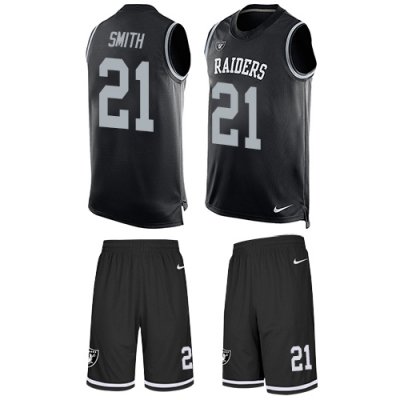 Jerseys Factory Cheap Nike Raiders #21 Sean Smith Black Team Col