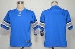 Jerseys Factory Cheap Nike Lions Blank Blue Team Color Men's Sti