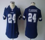 Jerseys Factory Cheap Nike Cowboys #24 Morris Claiborne Navy Blu