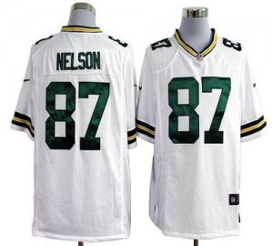 Jerseys Factory Cheap Nike Packers #87 Jordy Nelson White Men's