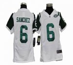 Jerseys Factory Cheap Nike Jets #6 Mark Sanchez White Youth Embr