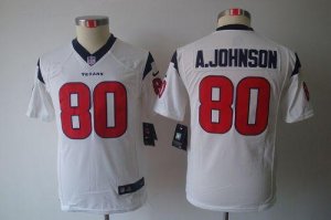 Jerseys Factory Cheap Nike Texans #80 Andre Johnson White Youth