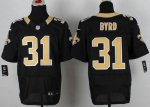 Jerseys Factory Cheap Nike Saints #31 Jairus Byrd Black Team Col