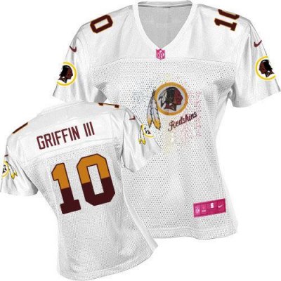 Jerseys Factory Cheap Nike Redskins #10 Robert Griffin III White