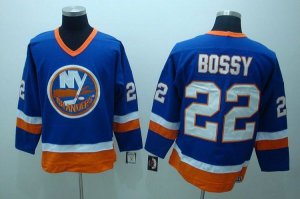 Jerseys Factory Cheap Islanders #22 Mike Bossy Embroidered Third