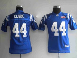 Jerseys Factory Cheap Colts #44 Dallas Clark Blue With Super Bow