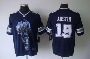 Jerseys Factory Cheap Nike Cowboys #19 Miles Austin Navy Blue Te