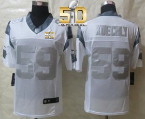 Jerseys Factory Cheap Nike Panthers #59 Luke Kuechly White Super