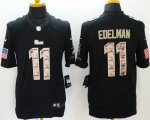 Jerseys Factory Cheap Nike Patriots #11 Julian Edelman Black Men