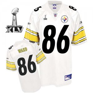 Jerseys Factory Cheap Steelers #86 Hines Ward White Super Bowl X