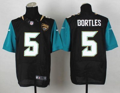 Jerseys Factory Cheap Nike Jaguars #5 Blake Bortles Black Altern