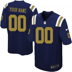 Jerseys Factory Cheap Nike New York Jets Customized Navy Blue Em