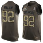Jerseys Factory Cheap Nike Broncos #92 Sylvester Williams Green