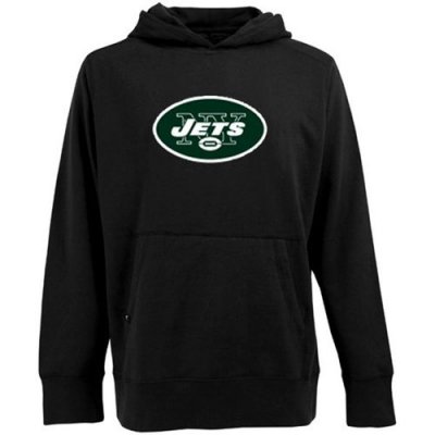Jerseys Factory Cheap Antigua New York Jets Signature Pullover H