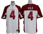Jerseys Factory Cheap Nike Cardinals #4 Kevin Kolb White Men's S