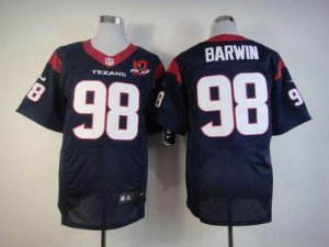 Jerseys Factory Cheap Nike Texans #98 Connor Barwin Navy Blue Te