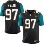 Jerseys Factory Cheap Nike Jaguars #97 Roy Miller Black Alternat