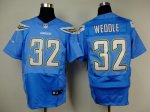 Jerseys Factory Cheap Nike Chargers #32 Eric Weddle Electric Blu