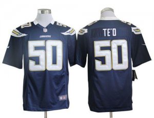 Jerseys Factory Cheap Nike Chargers #50 Manti Te'o Navy Blue Tea