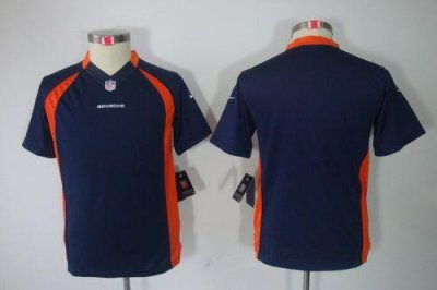 Jerseys Factory Cheap Nike Broncos Blank Blue Alternate Youth Em