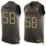 Jerseys Factory Cheap Nike Bengals #58 Rey Maualuga Green Men's