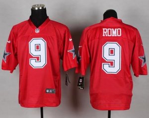 Jerseys Factory Cheap Nike Cowboys #9 Tony Romo Red Men's Stitch