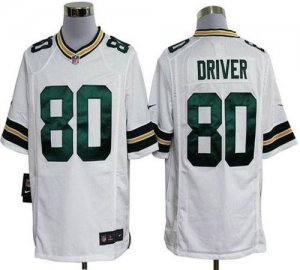 Jerseys Factory Cheap Nike Packers #80 Donald Driver White Men's
