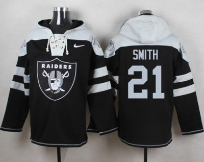 Jerseys Factory Cheap Nike Raiders #21 Sean Smith Black Player P