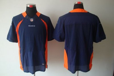 Jerseys Factory Cheap Nike Broncos Blank Navy Blue Alternate Men