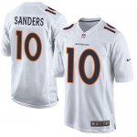 Jerseys Factory Cheap Nike Broncos #10 Emmanuel Sanders White Me