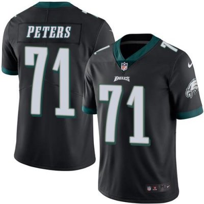 Jerseys Factory Cheap Nike Eagles #71 Jason Peters Black Men's S