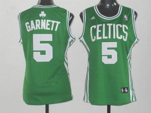 Jerseys Factory Cheap Celtics #5 Kevin Garnett Green Women's Roa