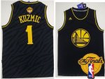 Jerseys Factory Cheap Warriors #1 Ognjen Kuzmic Black Precious M