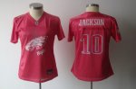 Jerseys Factory Cheap Eagles #10 DeSean Jackson Pink 2011 Women'