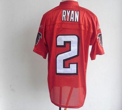 Jerseys Factory Cheap Falcons #2 Matt Ryan Red QB Practice Stitc
