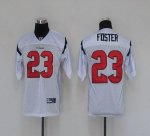 Jerseys Factory Cheap Texans #23 Arian Foster White Embroidered