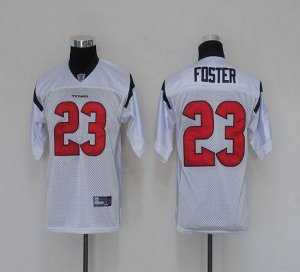 Jerseys Factory Cheap Texans #23 Arian Foster White Embroidered