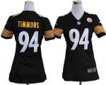 Jerseys Factory Cheap Nike Steelers #94 Lawrence Timmons Black T