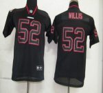 Jerseys Factory Cheap 49ers #52 Patrick Willis Lights Out Black