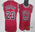 Jerseys Factory Cheap Bulls #23 Michael Jordan Embroidered Red Y