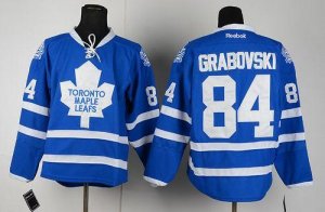 Jerseys Factory Cheap Maple Leafs #84 Mikhail Grabovski Blue Hom