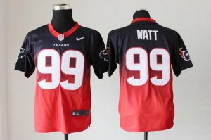 Jerseys Factory Cheap Nike Texans #99 J.J. Watt Navy Blue/Red Me