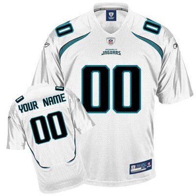 Jerseys Factory Cheap Jaguars Personalized Authentic White NFL J
