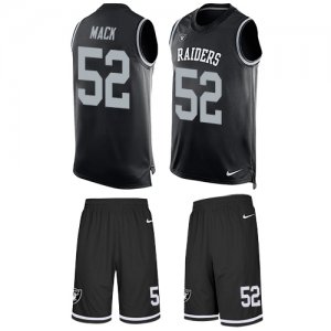 Jerseys Factory Cheap Nike Raiders #52 Khalil Mack Black Team Co